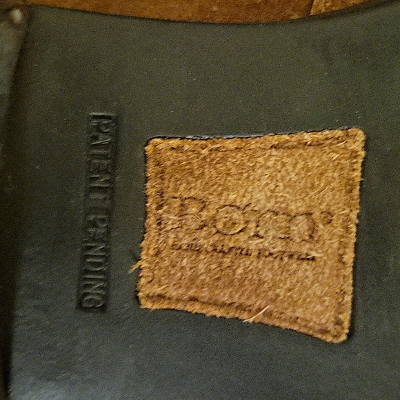 Born "Kerri" Distressed Suede Women's Bootie Brown Leather Shoes Size 7.5 - Picture 9 of 17